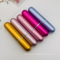 Free Sample 5ML Round Bottom Perfume Bottle Aluminum Portable Atomizer